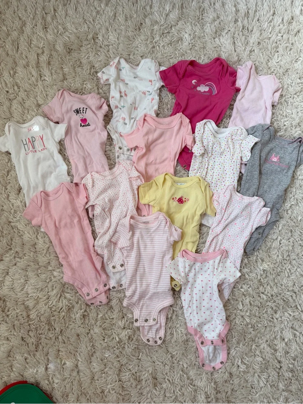Carters entire newborn